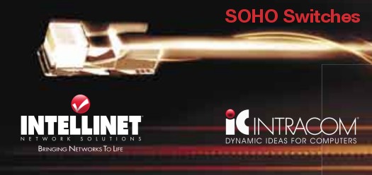 Imagem: Intellinet / Intracom - SOHO Switches