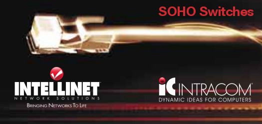 Imagem: Intellinet / Intracom - SOHO Switches