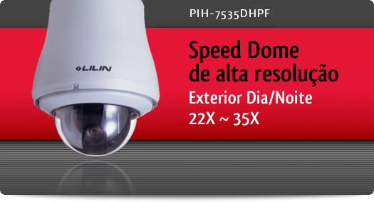 Imagem: Speed Dome de alta resoluo para exterior Dia/Noite