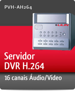 Imagem: Servidor DVR H.264 com 16 canais �udio/V�deo