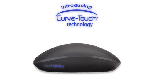 Manhattan Stealth Touch Mouse - Tecnologia inovadora Touch-Curve