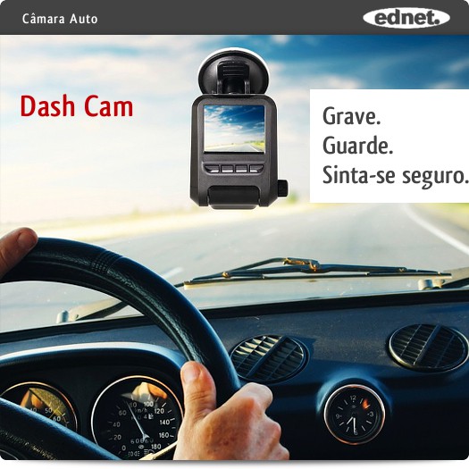 Ednet - Câmara Dash Cam