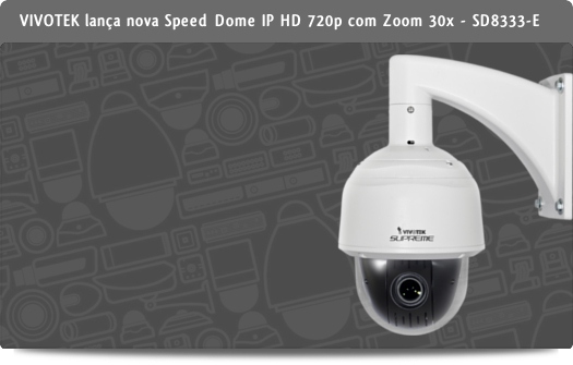 VIVOTEK Speed dome IP HD 720p - SD8333-E